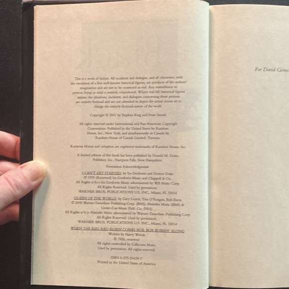 HARDCOVER Black House by: Stephen King & Peter Straub - Picture 4 of 7